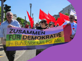 zusammen für demokratie